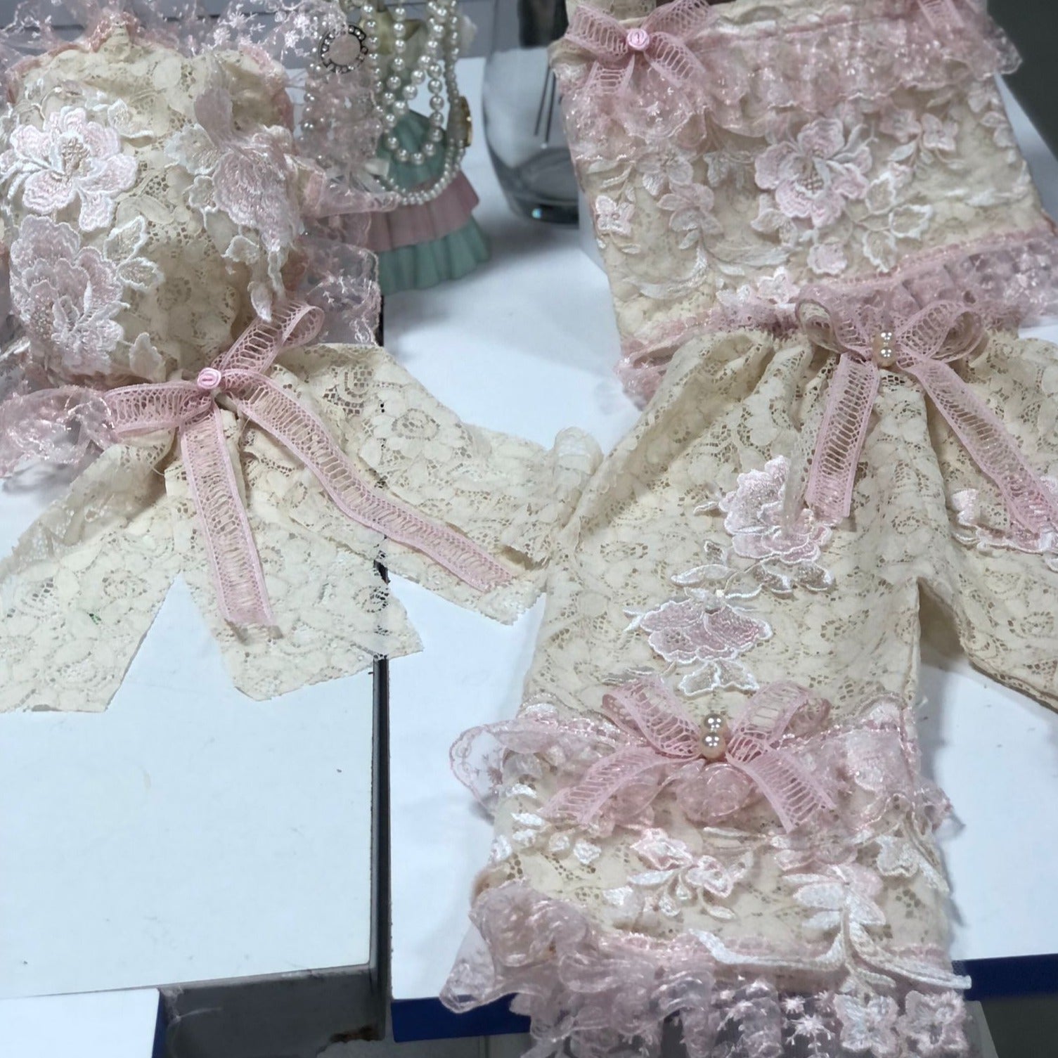 The Holly Lace Pant Set
